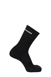 Salomon Unisex Flow Crew 3-pak czarno-białe skarpety - Skarpetki damskie - miniaturka - grafika 1