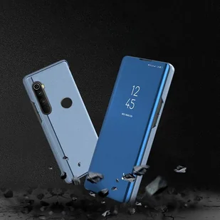 Clear View Case futerał etui z klapką Xiaomi Redmi Note 8 różowy - Etui i futerały do telefonów - miniaturka - grafika 9