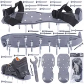 Wertykulatory i aeratory - AERATOR SANDAŁOWY Z 26 KOLCAMI BUTY DO AERACJI OGRODU NAKŁADKI NAKŁUWACZ - miniaturka - grafika 1