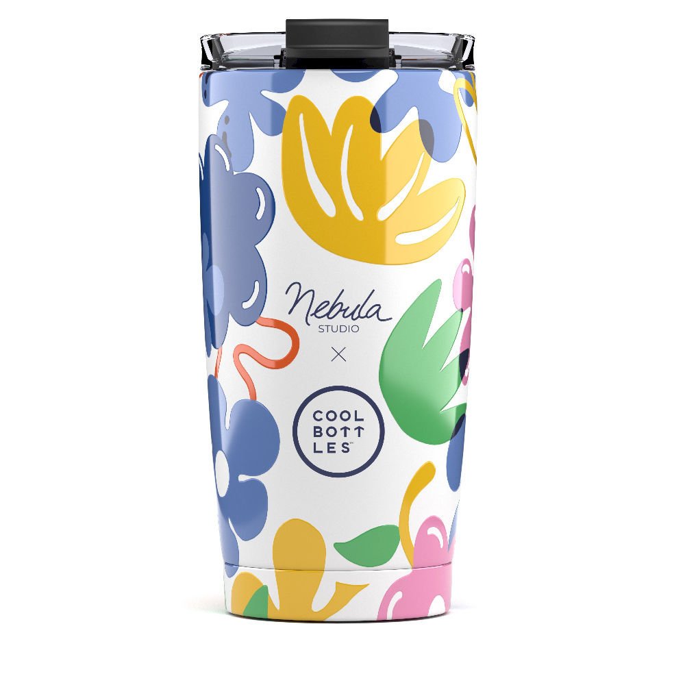 Cool Bottles Kubek termiczny 550 ml Triple cool Xclusive Floral Madness