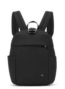 Plecaki - Plecak antykradzieżowy damski Pacsafe Citysafe® Petite CX - econyl black - miniaturka - grafika 1