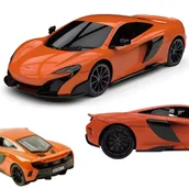 Zabawki zdalnie sterowane - Zdalnie sterowany samochód McLaren 675LT RC 1:14 – pomarańczowy - miniaturka - grafika 1