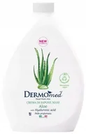 Mydła - Dermomed Purezza Aloe 1000ml zapas, mydło w płynie z aloesem, łagodzące i nawilżające - miniaturka - grafika 1