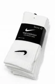 Skarpetki męskie - Skarpety NIKE rozmiar 42-46 3 pary białe (10324) - miniaturka - grafika 1