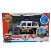 Samochody i pojazdy dla dzieci - Strażak Sam Jeep policyjny z figurką - miniaturka - grafika 1
