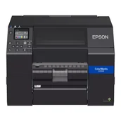 Drukarki kart i etykiet - Drukarka etykiet Epson ColorWorks C6500Pe (mk) 1200 dpi / do 212mm / PC / Mac / USB / Ethernet - miniaturka - grafika 1