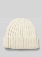 Czapki damskie - Czapka beanie z szerokim brzegiem - miniaturka - grafika 1