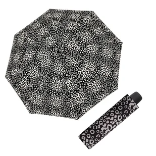 Hit Mini Loop Black & White - damski parasol składany - Parasole - miniaturka - grafika 1