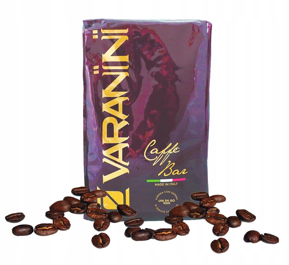Varanini Extra Bar 1000G Kawa Ziarnista Palona Włoska Najlepsza Kawa