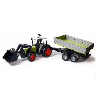 Bruder Traktor Claas Nectis 267 F z ładowarką i przyczepką 01998 $ - Samochody i pojazdy dla dzieci - miniaturka - grafika 1