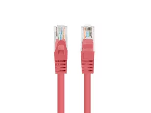 PATCHCORD KAT.5E UTP 7.5M CZERWONY FLUKE PASSED LANBERG - Patchcordy - miniaturka - grafika 1