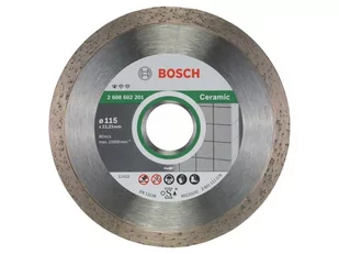 Bosch DIAMENTOWA TARCZA DO PŁYTEK PROFESSIONAL FOR CERAMIC 115 mm 2608602201 - Tarcze do pił - miniaturka - grafika 1