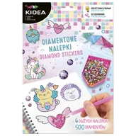 Zabawki kreatywne - naklejki diamentowe magiczny świat - miniaturka - grafika 1
