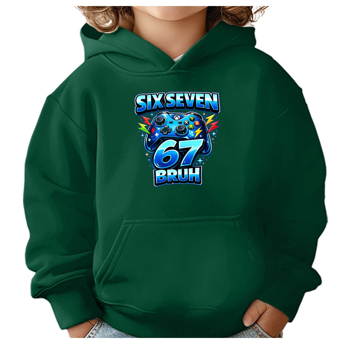 BLUZA DZIECIĘCA 67 SIX SEVEN VIRAL GAMER BRUH 122-128 CHŁOPIĘCA DZIEWCZĘCA