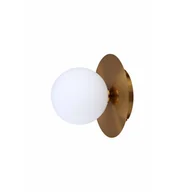 Lampy ścienne - Roma kinkiet 1-punktowy złoty LP-1345/1W GD - miniaturka - grafika 1