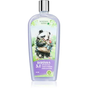 Bohemia Gifts & Cosmetics Bohemia Herbs Blueberry płyn do kąpieli i żel pod prysznic dla dzieci 500 ml - Kosmetyki kąpielowe dla dzieci - miniaturka - grafika 1