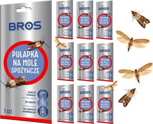 Bros BROS - na mole spożywcze - 10 szt. - Zwalczanie i odstraszanie szkodników - miniaturka - grafika 1