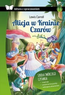 Alicja w Krainie Czarów z opracowaniem TW SBM Lewis Caroll - Lektury gimnazjum - miniaturka - grafika 1