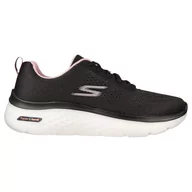 Buty sportowe damskie - Buty Skechers Go Walk Hyper Burst W 124578-BKPK czarne - miniaturka - grafika 1