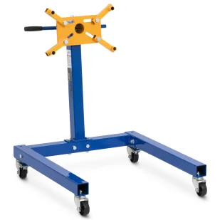 Outlet Stojak do silnika 680 kg 4 koła obrotowy 360° regulowane ramiona montażowe podstawa w kształcie U - Outlet Wyposażenie warsztatu MSW - Budowa OUTLET - miniaturka - grafika 1