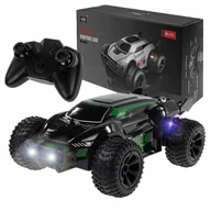 Zabawki zdalnie sterowane - Zdalnie Sterowany Samochód Terenowy Wyścigówka Auto Rc Pilot Led + 2 Aku - miniaturka - grafika 1