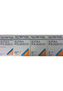 Słownik języka polskiego 4 tomy - Filologia i językoznawstwo - miniaturka - grafika 1