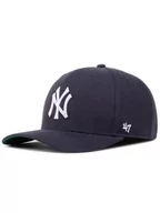 Czapki damskie - New York 47 Brand Czapka z daszkiem Mlb Yankees Cold Zone '47 Mvp Dp B-CLZOE17WBP-NY Czarny - miniaturka - grafika 1