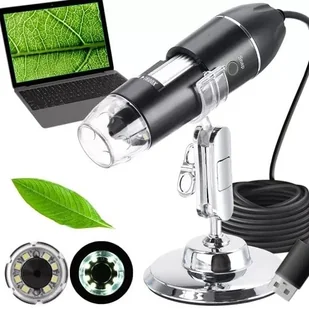 Mikroskop cyfrowy USB 1600x Izoxis 25467 - Mikroskopy i lupy - miniaturka - grafika 1