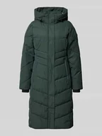 Płaszcze damskie - Płaszcz pikowany z kapturem - miniaturka - grafika 1