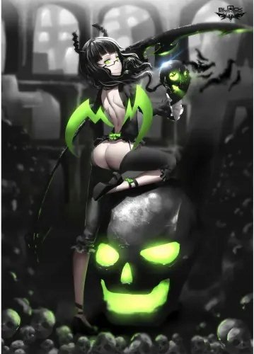 Plakat Black Rock Shooter brs_006 A2 (custom)