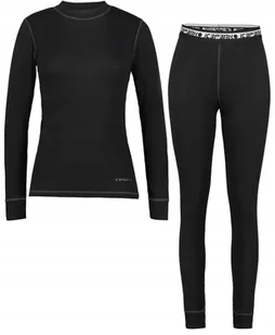 Icepeak moteriškas termo apatinių komplektas IVEYE, juodas - Bielizna sportowa damska - miniaturka - grafika 1