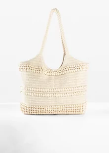 Torba shopper materiałowa - bonprix - Torebki damskie - miniaturka - grafika 1