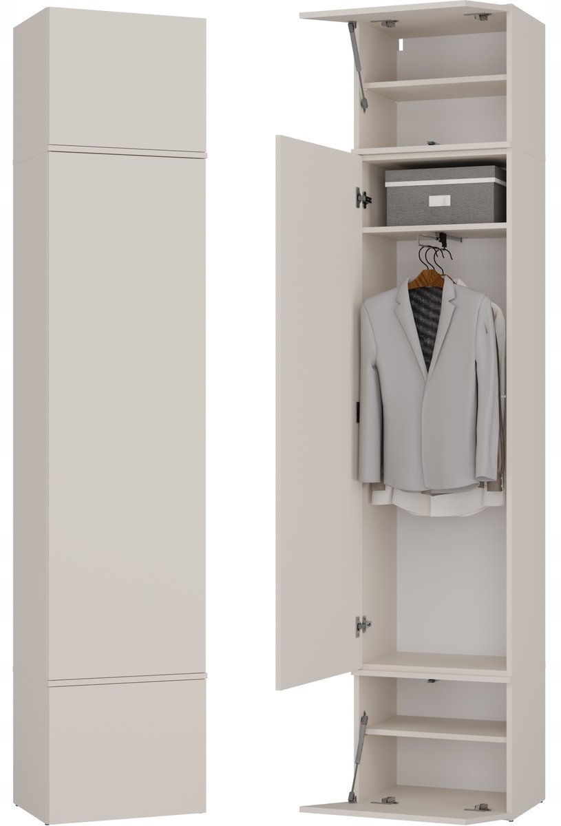 Szafa HAGA 1Sz Do Przedpokoju Kaszmir Beż Topeshop