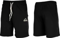 Spodnie sportowe męskie - Adidas Spodenki męskie adidas Essentials Feelcomfy French Terry Shorts czarne HE1815 S - miniaturka - grafika 1