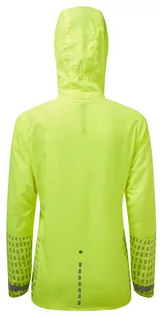 Kurtki i kamizelki sportowe damskie - RONHILL Kurtka biegowa damska TECH AFTERHOURS JACKET fluo żółta - grafika 1