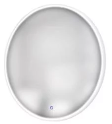 Maxlight Mirror W0252 kinkiet lampa oprawa ścienna 1x23W LED lustro chrom IP44 + włącznik dotykowy - Lampy ścienne - miniaturka - grafika 1