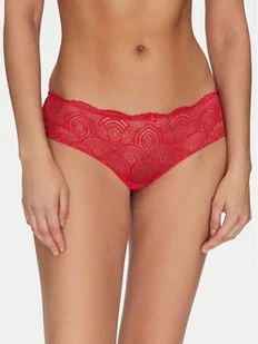 Wonderbra Figi klasyczne WB000BHQ Czerwony - Majtki damskie - miniaturka - grafika 1