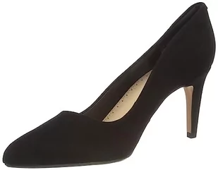 Clarks Laina Rae czółenka damskie, czarny zamsz, 37 eu - Czółenka - miniaturka - grafika 1