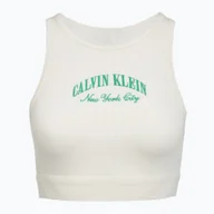 Biustonosze - Koszulka damska Calvin Klein LV00QF8707 Unlined tofu WYSYŁKA W 24H 30 DNI NA ZWROT - miniaturka - grafika 1