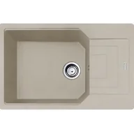 Zlewozmywaki - Franke Urban UBG 611-78 XL GSC Zlewozmywak granitowy jednokomorowy 78x50 cm orzechowy 114.0687.276 - miniaturka - grafika 1