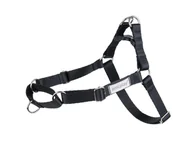 Szelki dla psów - Amiplay Szelki regulowane EASY GO Samba XL 65-95 [c d] x 2,5cm Czarny - miniaturka - grafika 1