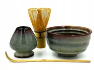 Herbata - Zestaw do Matcha MyMatcha Isan Aichi - Chasen Chashaku Czarka i Podstawka - miniaturka - grafika 1