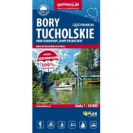 Przewodniki - Bory Tucholskie część północna Mapa turystyczna - miniaturka - grafika 1