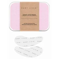 Kosmetyki pod oczy - Easy Livin Easy Livin Easy Eye Pads Wielorazowe płatki z silikonu 2 szt - miniaturka - grafika 1