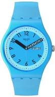 Zegarki męskie - Zegarek Swatch SO29S702 PROUDLY BLUE - miniaturka - grafika 1