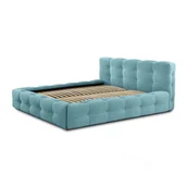 Łóżka - Łóżko tapicerowane GRACE 140x200 / kolor do wyboru - miniaturka - grafika 1