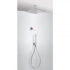 Tres 9286564 9286564 ESPACIO Podtynkowy termostatyczny elektroniczny zestaw prysznicowy SHOWER - Akcesoria hydrauliczne - miniaturka - grafika 1