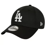 Czapki męskie - New Era MLB 9FORTY Los Angeles Dodgers World Series Patch Cap 60422518, Mężczyzna, Czapka z daszkiem, Czarny - miniaturka - grafika 1
