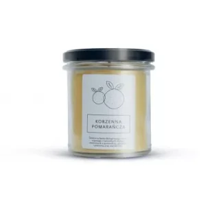 Hagi Cosmetics Świeca sojowa Korzenna Pomarańcza 230 g - Świece - miniaturka - grafika 1
