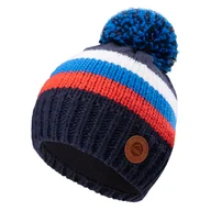 Czapki damskie - Czapka zimowa ELBRUS TEMO M000144046 – Granatowy - miniaturka - grafika 1